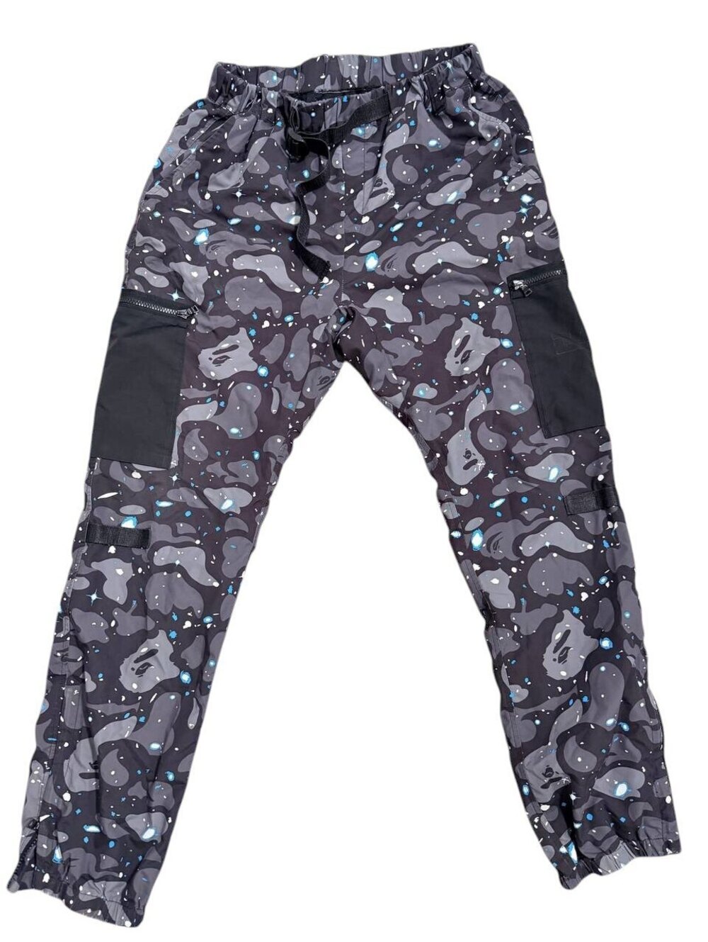 BAPE A Bathing Ape Polyester Space Camo Pants Size L/XL